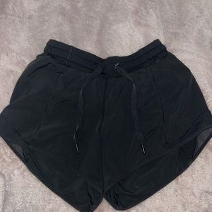 Lulu lemon black shorts with drawstring and pockets
